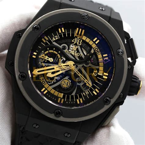 See Kobe Bryant’s Hublot King Power Black Mamba 